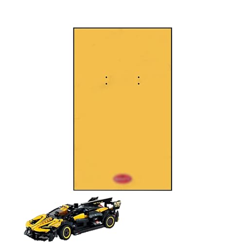 Wandhalterung Display Ständer für Lego Technic 42151 Racing - Display Wand Panel Kunst Wandhalterung Rahmen kompatibel mit Lego 42151, Ideales Geschenk für Autoliebhaber - 80 x 50 cm (42151 A) von QIXINDGYH