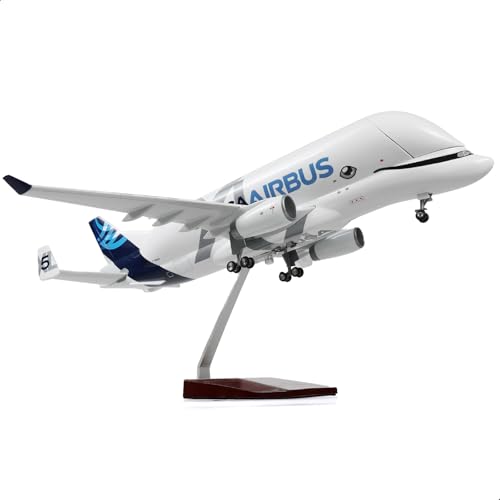 QIYUMOKE 1/150 Airbus A330-743L Beluga XL5 Großer Maßstab Diecast Flugzeug Modellbausätz mit Ständer | Super Transporter Beluga Luftfahrt-Enthusiasten sammeln Flugzeugmodell. von QIYUMOKE