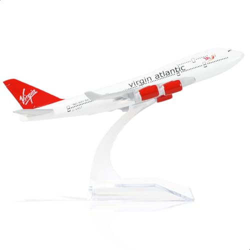 QIYUMOKE Boeing 747 VAA Atlantic 1/400 Flugzeugmodell aus Druckgussmetall mit Ständer, Fluglinienmodell, Flugzeuglegierung, Sammlermodellbausatz als Geschenk für Luftfahrtbegeisterte QIYUMOKE Boeing 747 VAA Atlantic 1/400 Flugzeugmodell aus Druckgussmetall mit Ständer, Fluglinienmodell, Flugzeuglegierung, Sammlermodellbausatz als Geschenk für Luftfahrtbegeisterte von QIYUMOKE