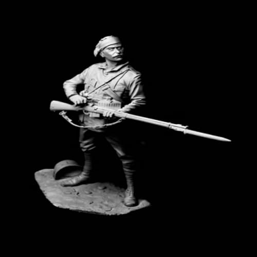 QLKFTRVNH 1/16 WWII European Soldier Resin Soldier Modellbausatz Unbemaltes und unmontiertes Resin Modell //g5F7S5 von QLKFTRVNH