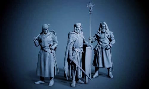 QLKFTRVNH 1/24 Ancient European Samurai Soldier Resin Model Kit, Unpainted and Unassembled Soldier Resin Model Kit // I5G4O10 von QLKFTRVNH