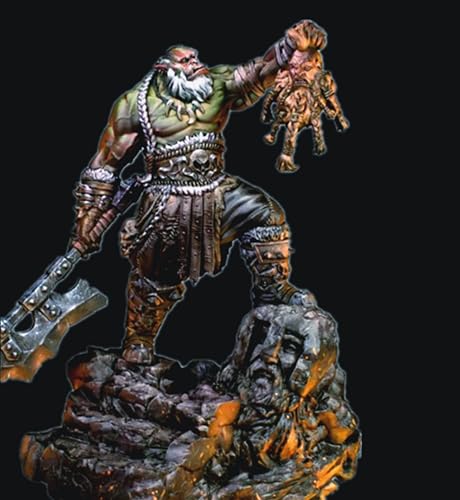 QLKFTRVNH 1/24 Ancient Orc Warrior Resin Model Kit Unbemalt und unmontiert Soldat Resin-Modell-Bausatz //I5G3O1 von QLKFTRVNH