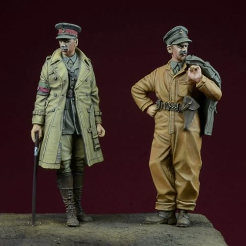 QLKFTRVNH 1/35 WWII Soldat Resin Modellbausatz Unbemalt und unmontiert Soldat Resin Modellbausatz //I8G5O1 von QLKFTRVNH