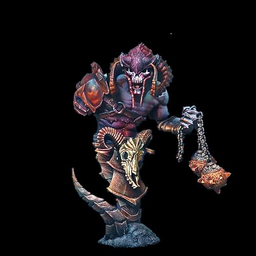 QLKFTRVNH 200mm Ancient Hell Samurai Warrior Resin Modellbausatz Unbemalter und unmontierter Soldat Resin Modellbausatz //I3G7O1 von QLKFTRVNH