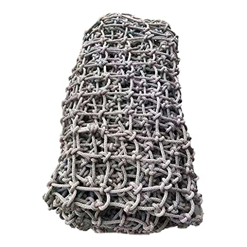 QLKFTRVNH Kinder Kletternetz Seilnetze Strickleiter Durchmesser 12mm Mesh 8cm Sicherheitsnetz Outdoor Indoordekoration(1X7m/3.3X22.97ft) von QLKFTRVNH