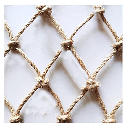 QLKFTRVNH Protect Net (10mm Seil 15cm Loch) Maschenzaun, Kinderschutz-Sicherheits-Seilnetz, Balkon-Schutz-Sicherheitsnetze(12X12cm,2x4m(6.56X13.12ft)) von QLKFTRVNH