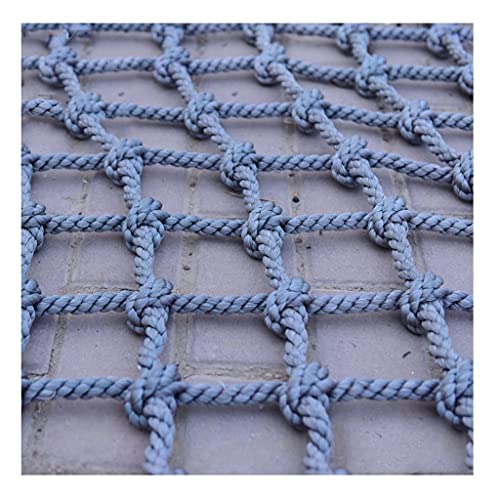 QLKFTRVNH Spielplatz Outdoor Gartenzaunnetz, Kletternetze, Seilleiter Schutznetz für Kinder Erwachsene Heavy Duty Netting Balkon(10mm,3X4m/9.8X13.12ft) von QLKFTRVNH