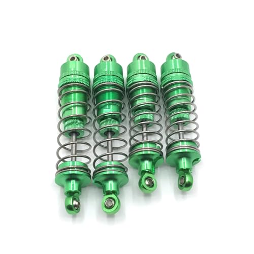 QMLQRGKF Einstellbare vordere und hintere hydraulische Metall -Upgrade -Schocks Kompatibel mit kompatible 1/10 RC Cars 104001 104002(Green) von QMLQRGKF