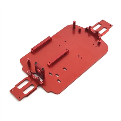 QMLQRGKF Metall Enhanced Chassis kompatibel mit 1/18 A949 A959 A969 A979 K929 A RC -Autoteile(Red) von QMLQRGKF