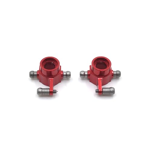 QMLQRGKF Metall -Heck -Lenkungsbecher -Upgrade kompatibel mit 1/28 284131 K969 K979 K989 K999 P929 P939 RC -Autoteile(Red) von QMLQRGKF