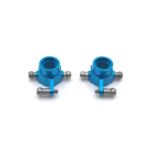 QMLQRGKF Metall -Heck -Lenkungsbecher -Upgrade kompatibel mit 1/28 284131 K969 K979 K989 K999 P929 P939 RC -Autoteile(Sky Blue) von QMLQRGKF