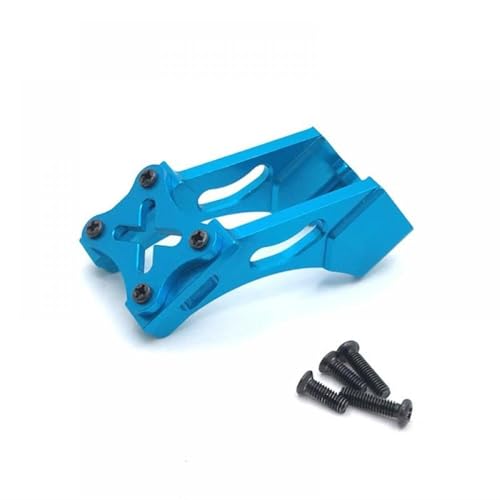 QMLQRGKF Metall Tail Wing Mount Bracket kompatibel mit 144001 144010 124007 124017 124019 184016 Upgrade -Teile Kompatibel mit RC -Autos(Blue) von QMLQRGKF