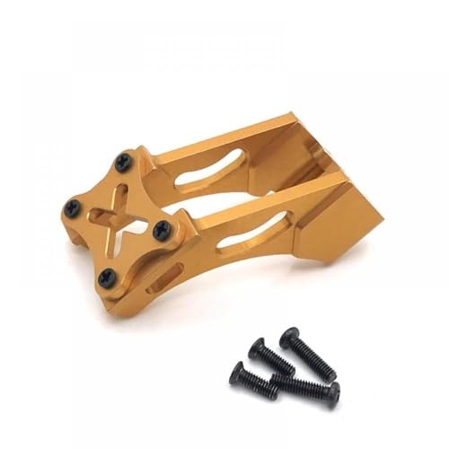 QMLQRGKF Metall Tail Wing Mount Bracket kompatibel mit 144001 144010 124007 124017 124019 184016 Upgrade -Teile Kompatibel mit RC -Autos(Yellow) von QMLQRGKF