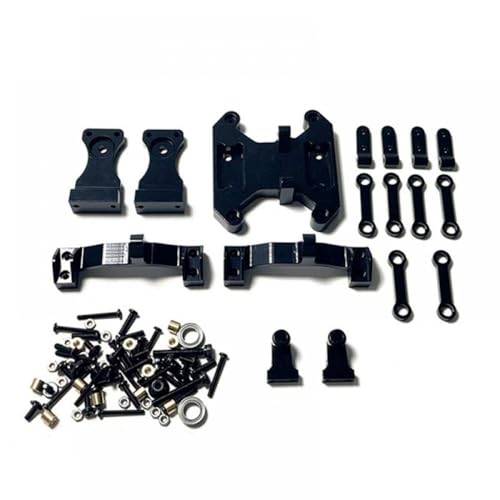 QMLQRGKF Metallbalance -Sesaw -Kit -Chassis -Board Kompatibel mit 1/16 RC -Auto kompatibel mit B16 B36 Upgrade -Zubehör(Black) von QMLQRGKF