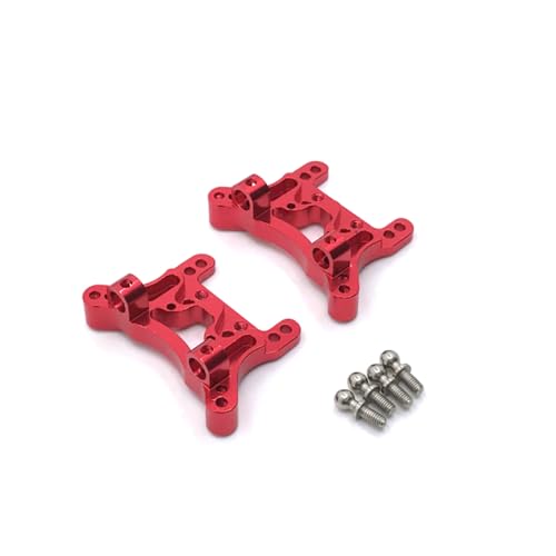 QMLQRGKF Upgrade Metall vorne und hintere Stoßklammern mit 1/18 A949 A959 A969 A979 K929 RC -Autoteile kompatibel(Red) von QMLQRGKF