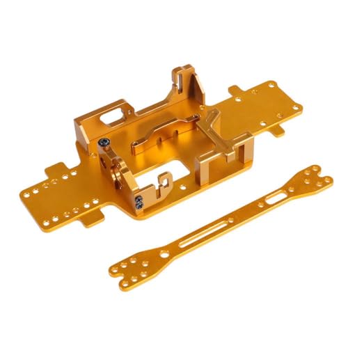 QMLQRGKF Upgrade -Montagesitz Kompatibel mit 1/28 RC -Auto -Servo -Motor mit 284161 284010 284131 K989 K969 K979 P929 P939 Modelle(Golden) von QMLQRGKF