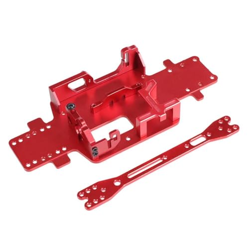 QMLQRGKF Upgrade -Montagesitz Kompatibel mit 1/28 RC -Auto -Servo -Motor mit 284161 284010 284131 K989 K969 K979 P929 P939 Modelle(Red) von QMLQRGKF