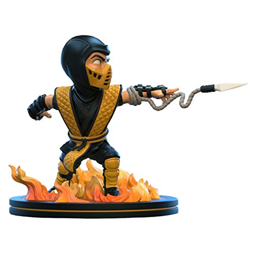 QMx Quantum Mechanix Mortal Kombat Scorpion Q-Fig Gelb 10,2 cm von QMx