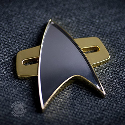 QMx STR-0049 Star Trek Anstecknadel, Gold, Standard von QMx