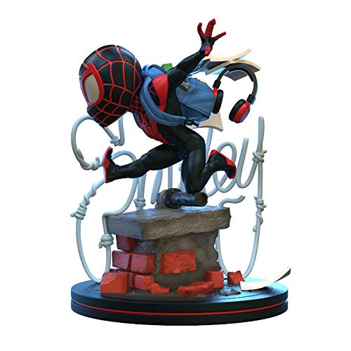 Quantum Mechanix Miles Morales Q-Fig Elite Standard, schwarz von QMx