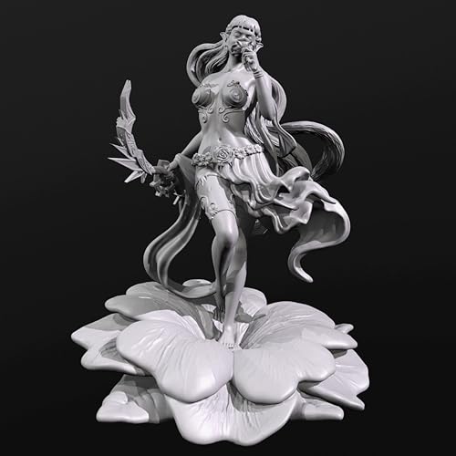 QOMJSDLP 1/24 Ancient Female Samurai Warrior Resin Model Kit Unbemalt und unmontiert Soldier Resin Model Kit //o9A-7q9 von QOMJSDLP