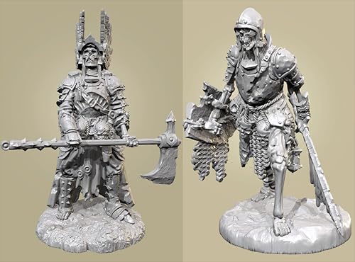 QOMJSDLP 1/35 Ancient Hell Samurai Warrior Resin Model Kit Unbemalt und unmontiert Soldier Resin Model Kit (2-Personen) //g7F2A19 von QOMJSDLP