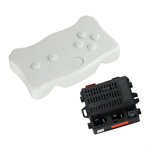 QOXEZY 6V bis 24V Empfänger für Kinder Elektroauto inkl. Fernbedienung Funktion (RX7 12V Full Set) von QOXEZY