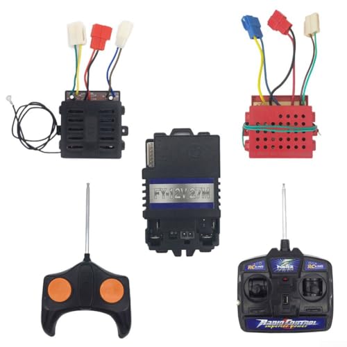 QOXEZY Verbessern Sie den Spaß und die Leistung von Elektroautos für Kinder mit 27 MHz Fernbedienungsempfänger (6-V-Empfänger und RC) von QOXEZY