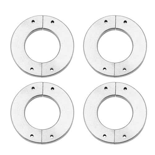 QPAJWAKS 4Pcs Upgrade Metall Rad Gewicht Op Reifen Gegengewicht for Wpl Rc Auto B14 B16 B24 B36 B14K B24K C14K Erhöhen Balance von QPAJWAKS