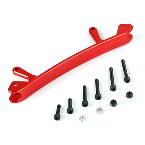 QPAJWAKS Hinten Shock Tower Montieren Klammer for RC 1/5 HPI Baja 5B 5SC 5T 5R SS 95104 Hop Up Teile-rot von QPAJWAKS