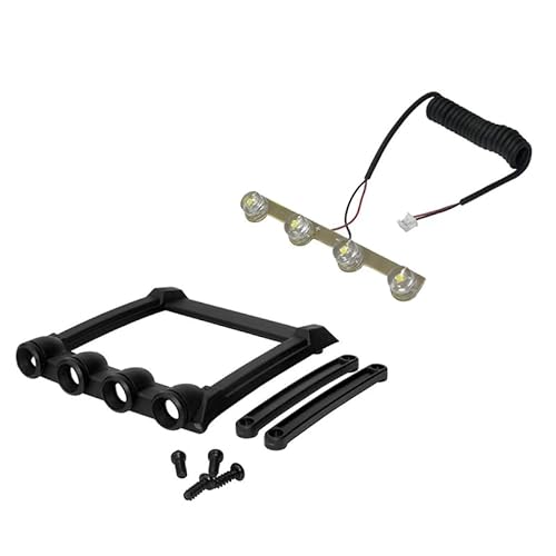 QPAJWAKS RC Auto Dachlampe und Lichtständer for HBX HAIBOXING 901 901A 1/12 RC Auto Upgrades Teile Ersatzzubehör von QPAJWAKS