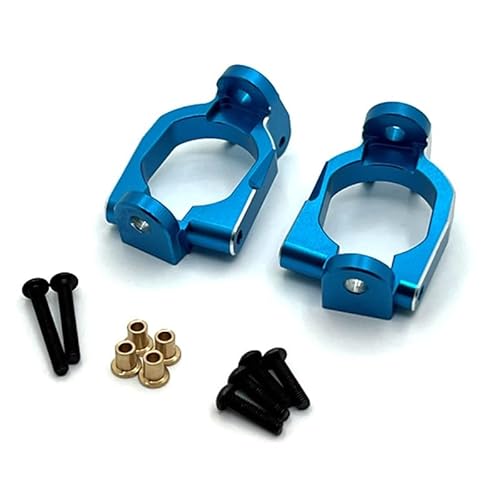 QPAJWAKS RC Auto Upgrade Front C-Sitz Set for MJX 1/10 10208 Monster RC Auto Upgrade Teile(Blauw) von QPAJWAKS