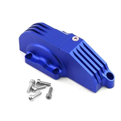 for TRAXXAS 1/10 MAXX 89086-4 -89076-4 Hauptzahnschutzabdeckung aus Aluminiumlegierung Ersatzteile Zubehör PC 8987, Blau(Blauw) von QPAJWAKS