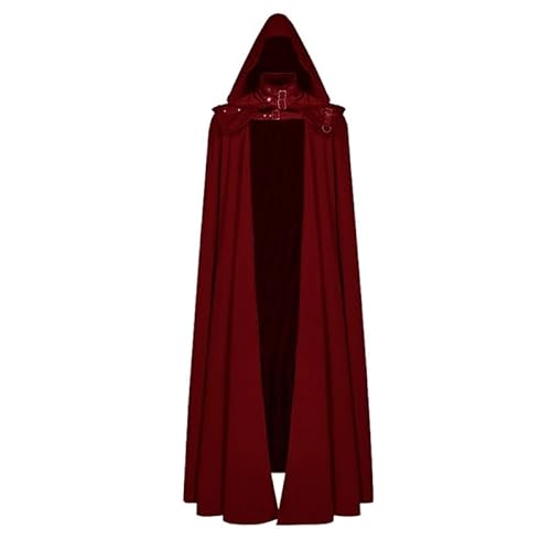 QRONCES Uni Frauen Vampire Cosplays Kostüm Verkleidung Party Hexe Magier Outfits Bodenlang Cosplays Kostüm Hexe Outfit Fancy von QRONCES