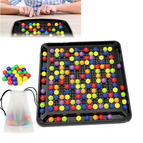 Intellectual Chessboard DuaI DueI Game, Intellectual Chessboard - Dual Duel, Intellectual Chessboard Dual Dual, Fun Table Top Strategy Game Intellectual Chess Board (168beads) von QRXIUST