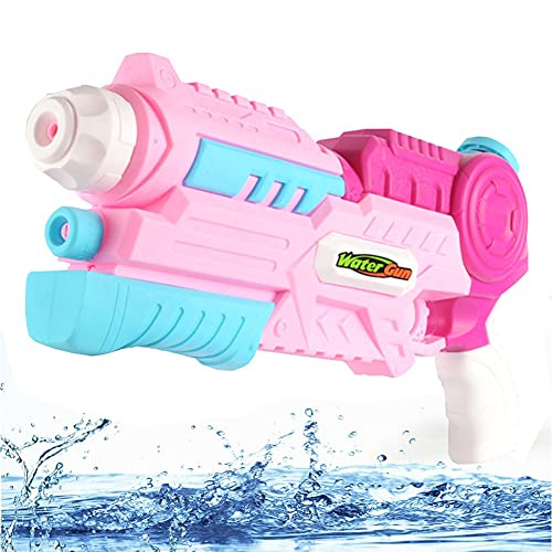 Super Wasserpistole Soaker Squirt Wasser Blaster Outdoor Beach Garden Wasserspaß Aktivität & Erwachsene Blaster (Rosa) von QS