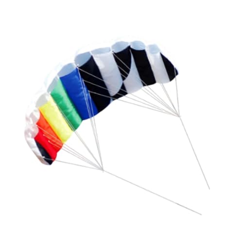 QSTDGVPW Double Line Kite Kite 2 Regenbogen für Die Kitarbeit Im Freien Unterhaltsam von QSTDGVPW