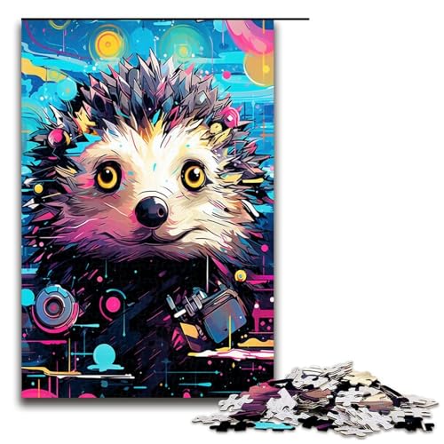 1000 Teile Roboter Igel von SplattersLots Dicke Bunte Puzzles für Erwachsene unmögliches Puzzle zum Stressabbau für Teenager ab 14 Jahren 75 x 50 cm 1000 Teile Roboter Igel von SplattersLots Dicke Bunte Puzzles für Erwachsene unmögliches Puzzle zum Stressabbau für Teenager ab 14 Jahren 75 x 50 cm von QSYFNBZL