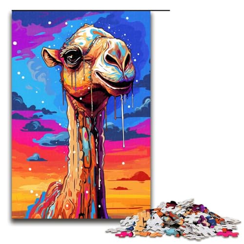 1000 Teile Roboter Kamel von SplattersLots Dicke farbige Wolkenpuzzles für Erwachsene unmögliches Puzzle zum Stressabbau für Teenager ab 14 Jahren 75 x 50 cm 1000 Teile Roboter Kamel von SplattersLots Dicke farbige Wolkenpuzzles für Erwachsene unmögliches Puzzle zum Stressabbau für Teenager ab 14 Jahren 75 x 50 cm von QSYFNBZL
