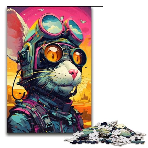 1000 Teile Roboterratte von SplattersLots of Thick Coloured Clouds Puzzles für Erwachsene Unmögliches Puzzle zum Stressabbau für Teenager ab 14 Jahren 75 x 50 cm 1000 Teile Roboterratte von SplattersLots of Thick Coloured Clouds Puzzles für Erwachsene Unmögliches Puzzle zum Stressabbau für Teenager ab 14 Jahren 75 x 50 cm von QSYFNBZL