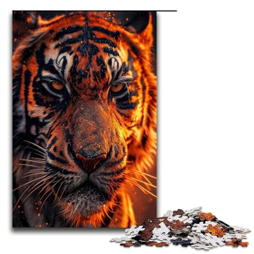 1000 teiliges Puzzle Fiery Tigers für Erwachsene Holzpuzzle Familienspiele 1000 Teile 1000 teiliges Puzzle Fiery Tigers für Erwachsene Holzpuzzle Familienspiele 1000 Teile von QSYFNBZL