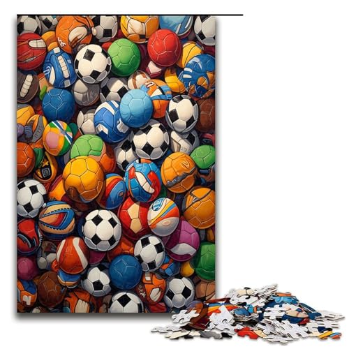 1000 teiliges Puzzle Lernspiele Fußball Sport Puzzles für Erwachsene Holzpuzzle für Familienspaß und Spieleabend 1000 PCS 1000 teiliges Puzzle Lernspiele Fußball Sport Puzzles für Erwachsene Holzpuzzle für Familienspaß und Spieleabend 1000 PCS von QSYFNBZL