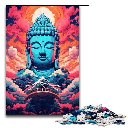 1000 teiliges Puzzle Lernspiele Roboter Buddha von Splatters Viele Dicke Bunte Puzzles für Erwachsene Holzpuzzle für Familienspaß und Spieleabende 75 x 50 cm 1000 teiliges Puzzle Lernspiele Roboter Buddha von Splatters Viele Dicke Bunte Puzzles für Erwachsene Holzpuzzle für Familienspaß und Spieleabende 75 x 50 cm von QSYFNBZL