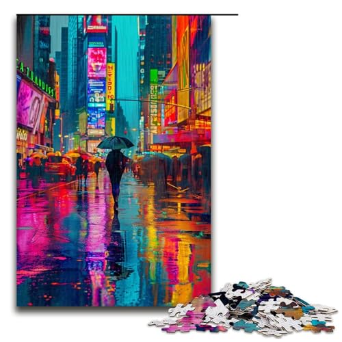 1000 teiliges Puzzle Neonfarben Stadt Puzzle Holzpuzzle Lernspiele Heimdekoration 1000 Teile 1000 teiliges Puzzle Neonfarben Stadt Puzzle Holzpuzzle Lernspiele Heimdekoration 1000 Teile von QSYFNBZL