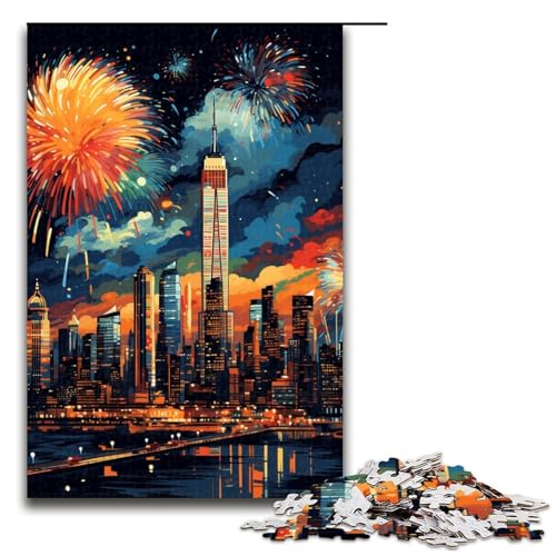 1000 teiliges Puzzle New York USA ist von Spritzern umgeben viele Farbpuzzles Holzpuzzles Lernspiele Heimdekoration 1000 Teile 1000 teiliges Puzzle New York USA ist von Spritzern umgeben viele Farbpuzzles Holzpuzzles Lernspiele Heimdekoration 1000 Teile von QSYFNBZL