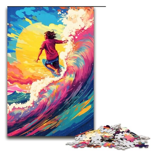 1000 teiliges Puzzle Surfer ist von Spritzern umgeben viele Bunte Farbpuzzles für Erwachsene Holzpuzzle tolle Geschenke für Weihnachten 1000 Teile 1000 teiliges Puzzle Surfer ist von Spritzern umgeben viele Bunte Farbpuzzles für Erwachsene Holzpuzzle tolle Geschenke für Weihnachten 1000 Teile von QSYFNBZL