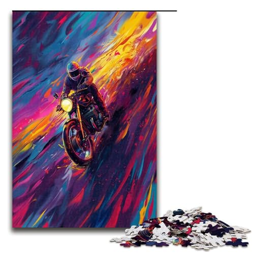 1000 teiliges Puzzle für Erwachsene Coole Motorräder Puzzle für Lernspiele Herausforderung Spielzeug Kunstwerk Geschenk 1000 Teile 1000 teiliges Puzzle für Erwachsene Coole Motorräder Puzzle für Lernspiele Herausforderung Spielzeug Kunstwerk Geschenk 1000 Teile von QSYFNBZL