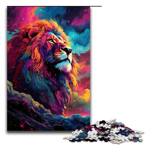 1000 teiliges Puzzle für Erwachsene Der Löwe im Krater ist umzingelt Puzzle für Erwachsene Holzpuzzle anspruchsvolles Spiel 1000 Teile 1000 teiliges Puzzle für Erwachsene Der Löwe im Krater ist umzingelt Puzzle für Erwachsene Holzpuzzle anspruchsvolles Spiel 1000 Teile von QSYFNBZL