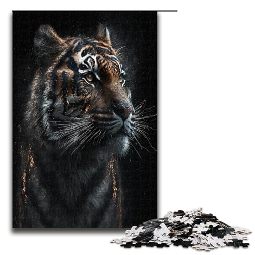 1000 teiliges Puzzle für Erwachsene Electric Storm Tiger Puzzle Hands on Spiel 1000 Teile 1000 teiliges Puzzle für Erwachsene Electric Storm Tiger Puzzle Hands on Spiel 1000 Teile von QSYFNBZL