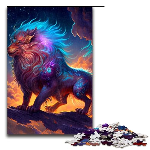 1000 teiliges Puzzle für Erwachsene Fantasy Löwen Puzzle für Kinder Holzpuzzle Lernspiel für Erwachsene 1000 Teile 1000 teiliges Puzzle für Erwachsene Fantasy Löwen Puzzle für Kinder Holzpuzzle Lernspiel für Erwachsene 1000 Teile von QSYFNBZL